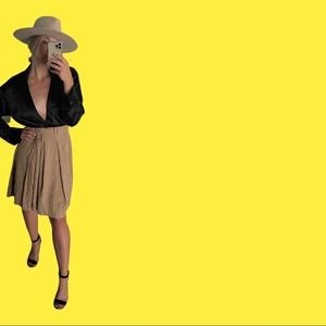 High waisted zara skirt